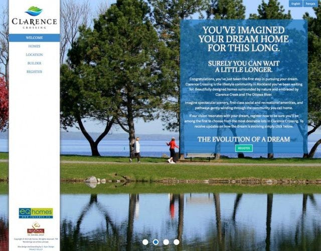 WebfaceMedia Project - responsive-web: Clarence Crossing